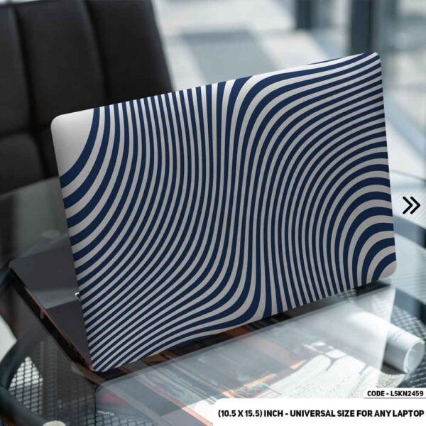 Seamless Geomatric Pattern Matte Finished Removable Waterproof Laptop Sticker & Laptop Skin (Including FREE Accessories) - LSKN2459 - DDecorator