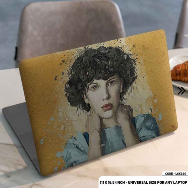 Stranger Things Matte Finished Removable Waterproof Laptop Sticker & Laptop Skin (Including FREE Accessories) - LSKN660 - DDecorator