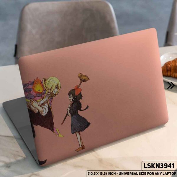 Fantacy Art Digital Illustration Matte Finished Removable Waterproof Laptop Sticker & Laptop Skin (Including FREE Accessories) - LSKN3941 - DDecorator