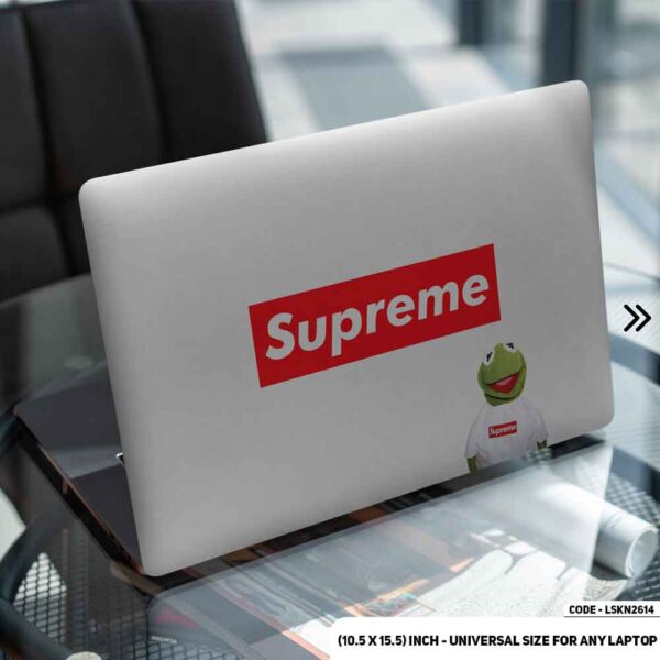 Luxury Brand Iconic Design Matte Finished Removable Waterproof Laptop Sticker & Laptop Skin (Including FREE Accessories) - LSKN2614 - DDecorator