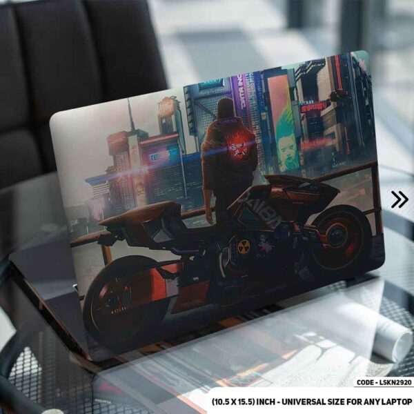 Digital Fantacy Art Illustration Matte Finished Removable Waterproof Laptop Sticker & Laptop Skin (Including FREE Accessories) - LSKN2920 - DDecorator