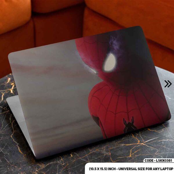 Spiderman Looking Down Matte Finished Removable Waterproof Laptop Sticker & Laptop Skin (Including FREE Accessories) - LSKN3381 - DDecorator