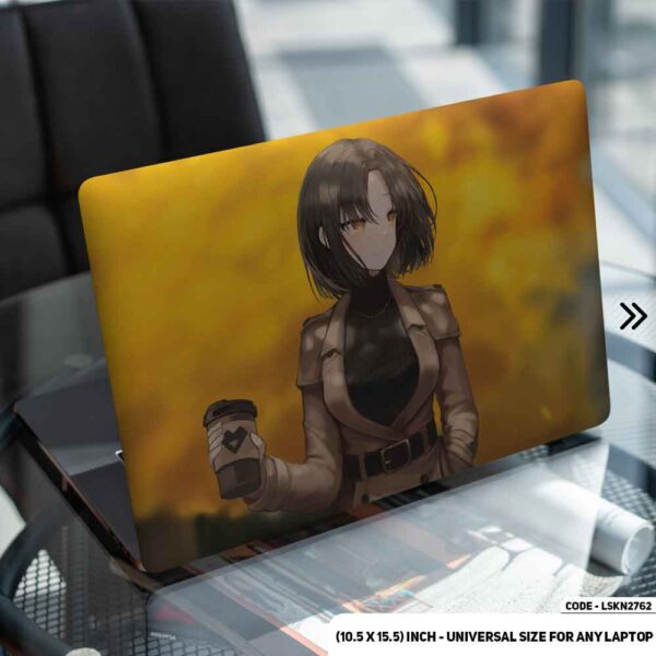 Digital Fantacy Anime Illustration Matte Finished Removable Waterproof Laptop Sticker & Laptop Skin (Including FREE Accessories) - LSKN2762 - DDecorator