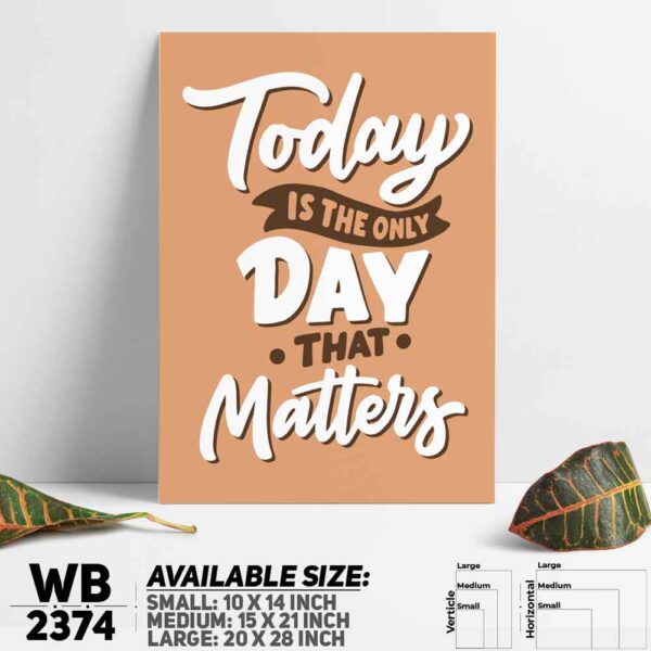 DDecorator Do It Today - Motivational Wall Decoration And Home Decoration PVC Wall Board And Wall Canvas - WB2374