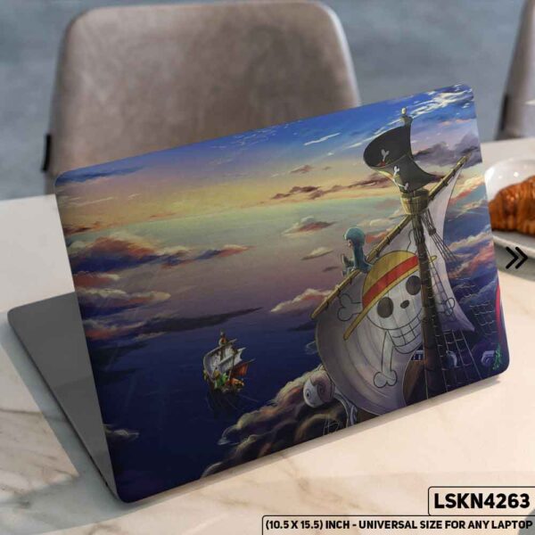 Pirat Fantacy Digital Art Illustration Matte Finished Removable Waterproof Laptop Sticker & Laptop Skin (Including FREE Accessories) - LSKN4263 - DDecorator