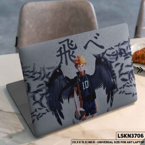 Anime Character Illustration Matte Finished Removable Waterproof Laptop Sticker & Laptop Skin (Including FREE Accessories) - LSKN3706 - DDecorator