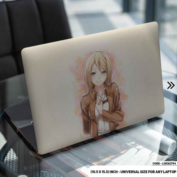 Digital Fantacy Anime Illustration Matte Finished Removable Waterproof Laptop Sticker & Laptop Skin (Including FREE Accessories) - LSKN2794 - DDecorator