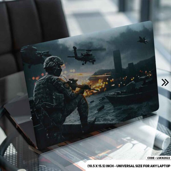 Digital Character Illustration Matte Finished Removable Waterproof Laptop Sticker & Laptop Skin (Including FREE Accessories) - LSKN2822 - DDecorator