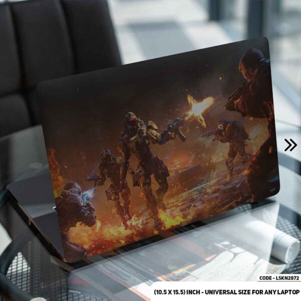 Digital Digital Character Art Illustration Matte Finished Removable Waterproof Laptop Sticker & Laptop Skin (Including FREE Accessories) - LSKN2872 - DDecorator