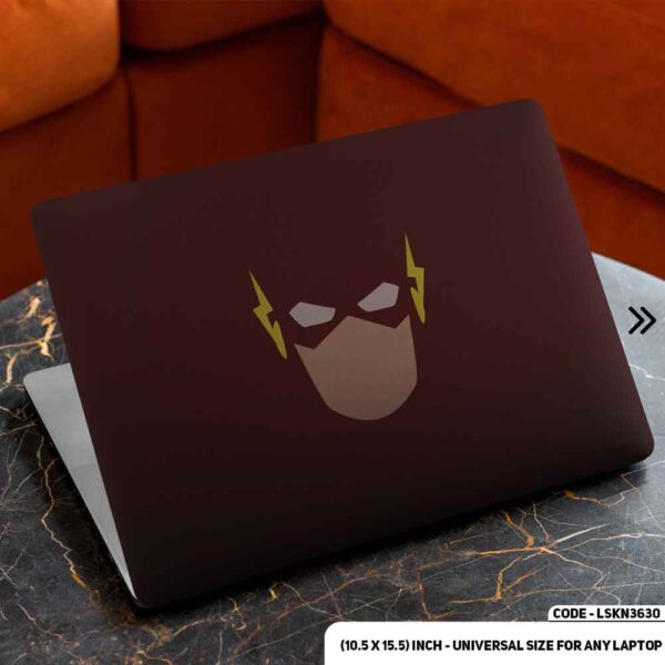 FLASH Gmaming Character Matte Finished Removable Waterproof Laptop Sticker & Laptop Skin (Including FREE Accessories) - LSKN3630 - DDecorator
