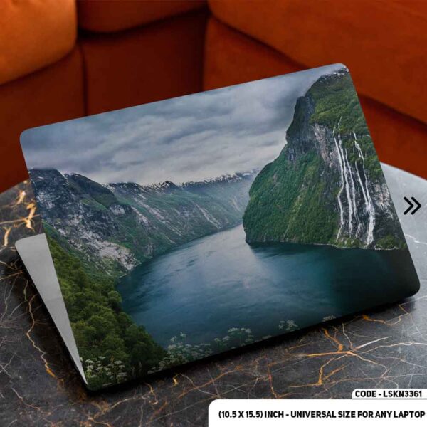Beautiful LandScape Scenario Matte Finished Removable Waterproof Laptop Sticker & Laptop Skin (Including FREE Accessories) - LSKN3361 - DDecorator