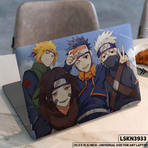 Anime Character Illustration Matte Finished Removable Waterproof Laptop Sticker & Laptop Skin (Including FREE Accessories) - LSKN3934 - DDecorator