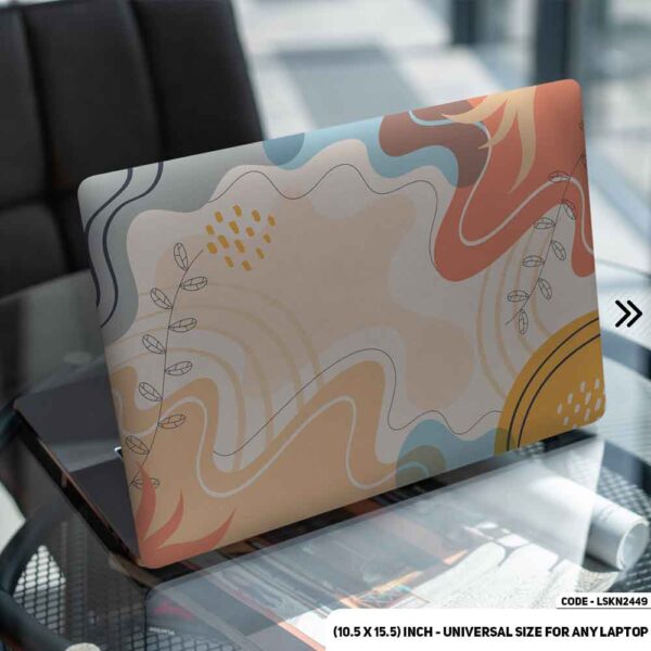 Seamless Pattern Matte Finished Removable Waterproof Laptop Sticker & Laptop Skin (Including FREE Accessories) - LSKN2449 - DDecorator