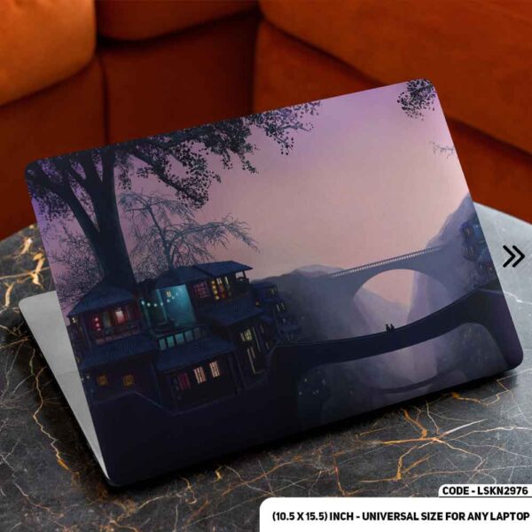 Digital Fantacy Art Illustration Matte Finished Removable Waterproof Laptop Sticker & Laptop Skin (Including FREE Accessories) - LSKN2976 - DDecorator