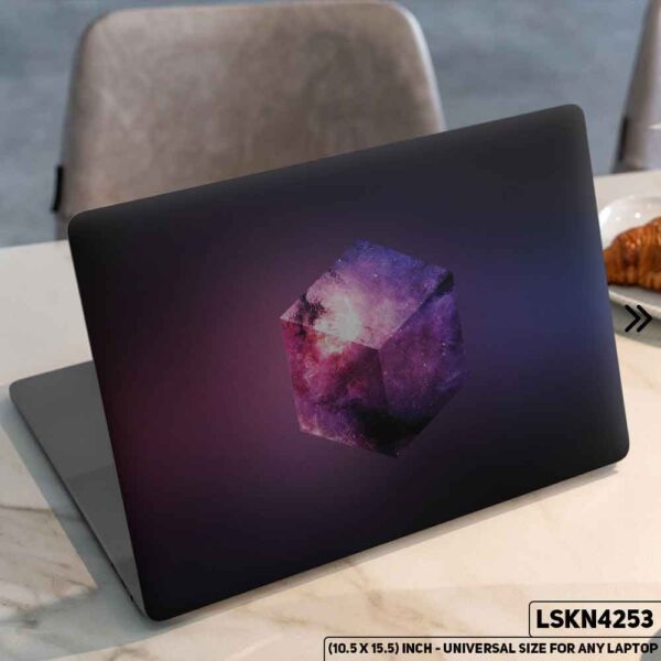Geomatric Shape Art Matte Finished Removable Waterproof Laptop Sticker & Laptop Skin (Including FREE Accessories) - LSKN4253 - DDecorator