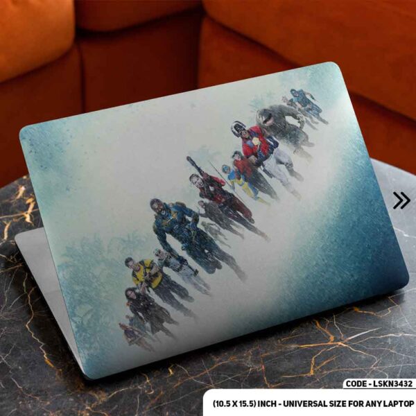Digital Character Matte Finished Removable Waterproof Laptop Sticker & Laptop Skin (Including FREE Accessories) - LSKN3432 - DDecorator