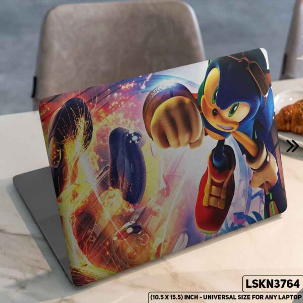 Digital Character Illustration Matte Finished Removable Waterproof Laptop Sticker & Laptop Skin (Including FREE Accessories) - LSKN3764 - DDecorator
