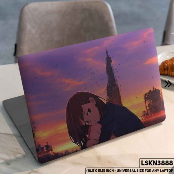 Fantacy Art Digital Illustration Matte Finished Removable Waterproof Laptop Sticker & Laptop Skin (Including FREE Accessories) - LSKN3888 - DDecorator