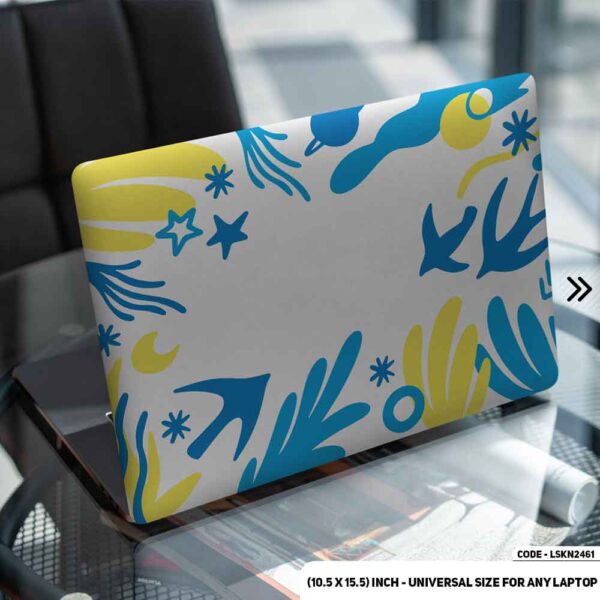 Seamless Pattern Matte Finished Removable Waterproof Laptop Sticker & Laptop Skin (Including FREE Accessories) - LSKN2461 - DDecorator