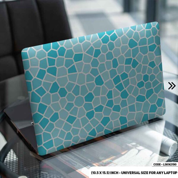 Seamless Geomatric Pattern Matte Finished Removable Waterproof Laptop Sticker & Laptop Skin (Including FREE Accessories) - LSKN2190 - DDecorator