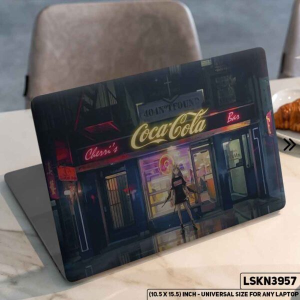 Fantacy Art Digital Illustration Matte Finished Removable Waterproof Laptop Sticker & Laptop Skin (Including FREE Accessories) - LSKN3957 - DDecorator