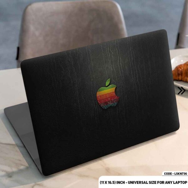 Multicolor Logo Matte Finished Removable Waterproof Laptop Sticker & Laptop Skin (Including FREE Accessories) - LSKN736 - DDecorator