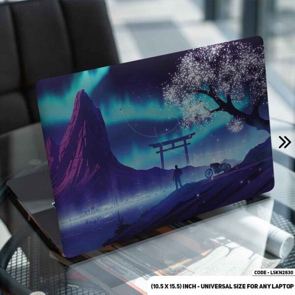 Digital Fantacy Illustration Matte Finished Removable Waterproof Laptop Sticker & Laptop Skin (Including FREE Accessories) - LSKN2830 - DDecorator