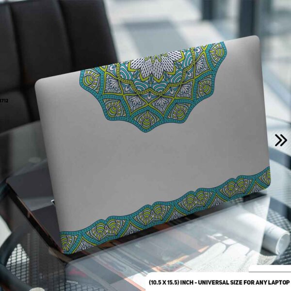 Seamless Geomatric Pattern Matte Finished Removable Waterproof Laptop Sticker & Laptop Skin (Including FREE Accessories) - LSKN2183 - DDecorator