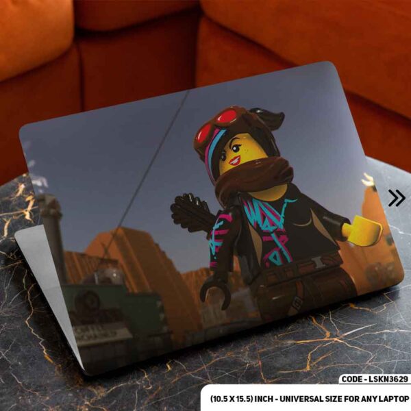 Digital Character Illustration Matte Finished Removable Waterproof Laptop Sticker & Laptop Skin (Including FREE Accessories) - LSKN3629 - DDecorator