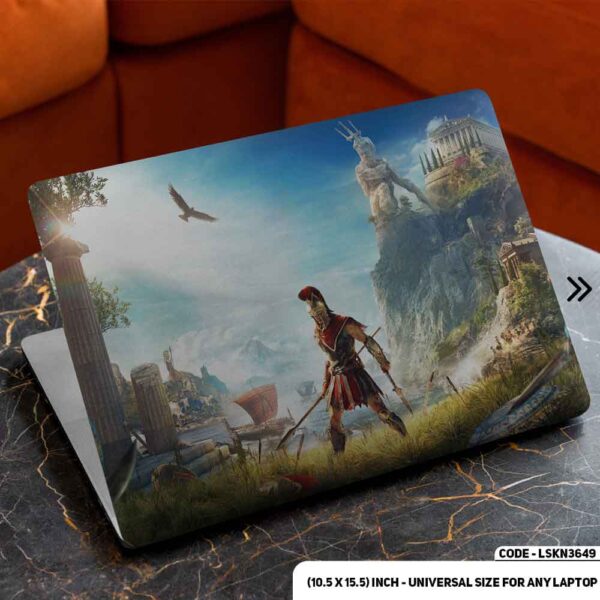 Movie Character Matte Finished Removable Waterproof Laptop Sticker & Laptop Skin (Including FREE Accessories) - LSKN3649 - DDecorator