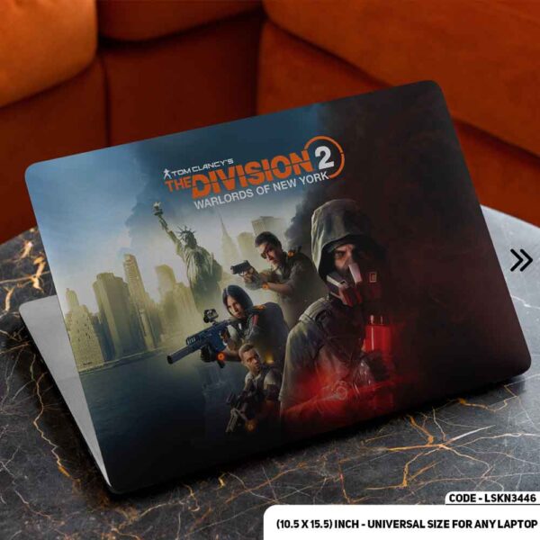 Digital Character Illustration Matte Finished Removable Waterproof Laptop Sticker & Laptop Skin (Including FREE Accessories) - LSKN3446 - DDecorator