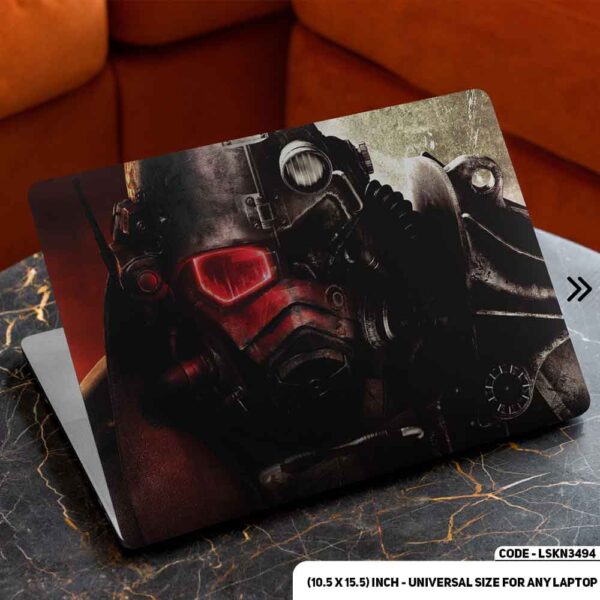 Digital Character Illustration Matte Finished Removable Waterproof Laptop Sticker & Laptop Skin (Including FREE Accessories) - LSKN3494 - DDecorator