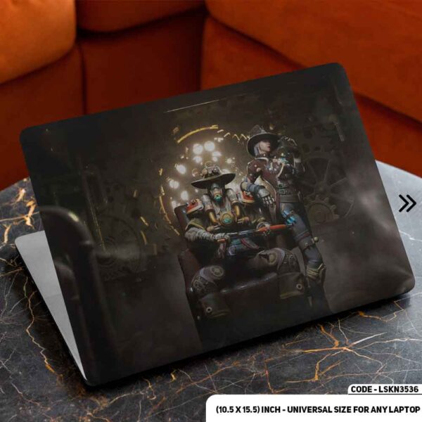 Digital Character Illustration Matte Finished Removable Waterproof Laptop Sticker & Laptop Skin (Including FREE Accessories) - LSKN3536 - DDecorator