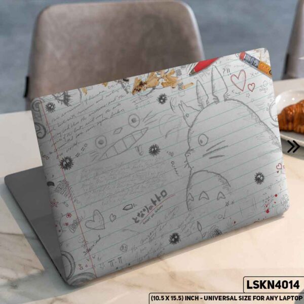 Anime Character Illustration Matte Finished Removable Waterproof Laptop Sticker & Laptop Skin (Including FREE Accessories) - LSKN4014 - DDecorator