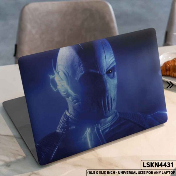 Flash Justice League Matte Finished Removable Waterproof Laptop Sticker & Laptop Skin (Including FREE Accessories) - LSKN4431 - DDecorator