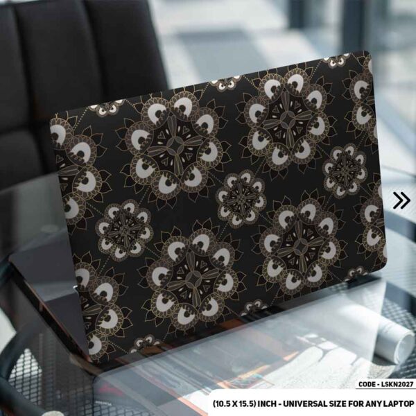 Seamless Geomatric Shape Matte Finished Removable Waterproof Laptop Sticker & Laptop Skin (Including FREE Accessories) - LSKN2027 - DDecorator