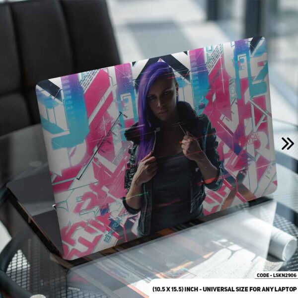 Digital Fantacy Art Illustration Matte Finished Removable Waterproof Laptop Sticker & Laptop Skin (Including FREE Accessories) - LSKN2906 - DDecorator