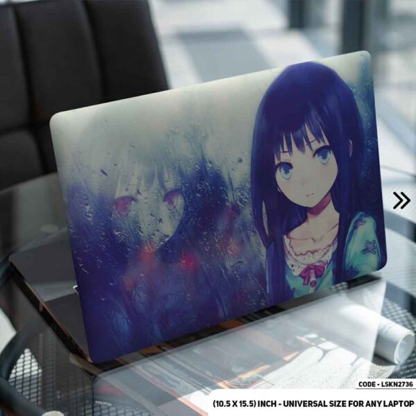 Digital Fantacy Anime Illustration Matte Finished Removable Waterproof Laptop Sticker & Laptop Skin (Including FREE Accessories) - LSKN2736 - DDecorator