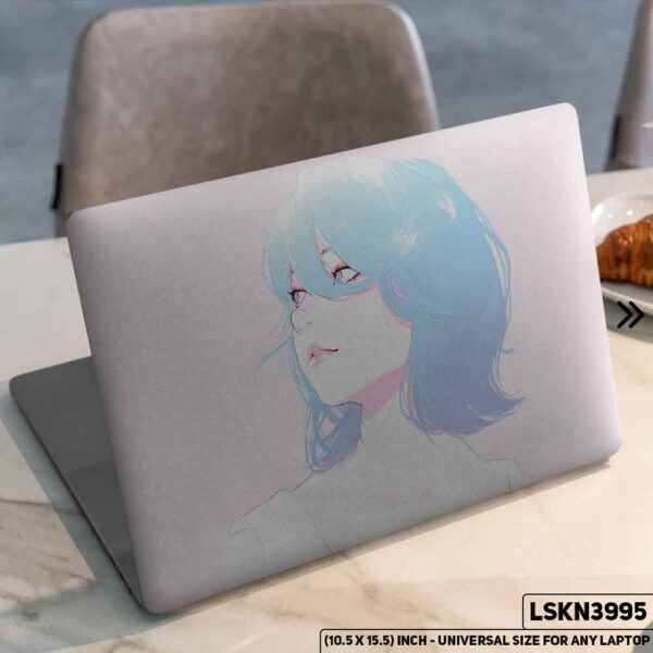 Fantacy Art Digital Illustration Matte Finished Removable Waterproof Laptop Sticker & Laptop Skin (Including FREE Accessories) - LSKN3995 - DDecorator