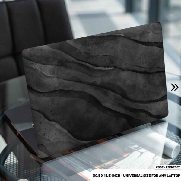 Liquid Marble Texture Matte Finished Removable Waterproof Laptop Sticker & Laptop Skin (Including FREE Accessories) - LSKN2307 - DDecorator