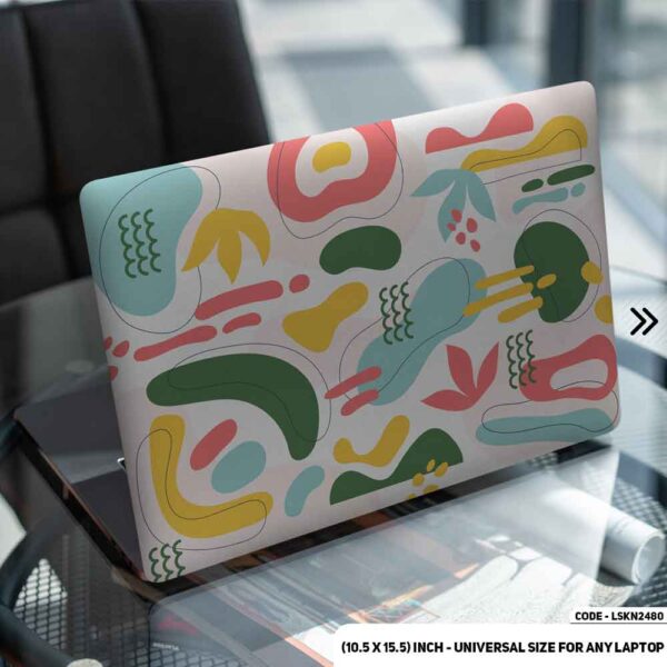Seamless Pattern Matte Finished Removable Waterproof Laptop Sticker & Laptop Skin (Including FREE Accessories) - LSKN2480 - DDecorator
