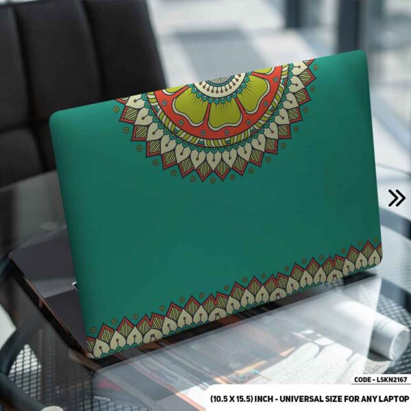 Seamless Geomatric Pattern Matte Finished Removable Waterproof Laptop Sticker & Laptop Skin (Including FREE Accessories) - LSKN2167 - DDecorator