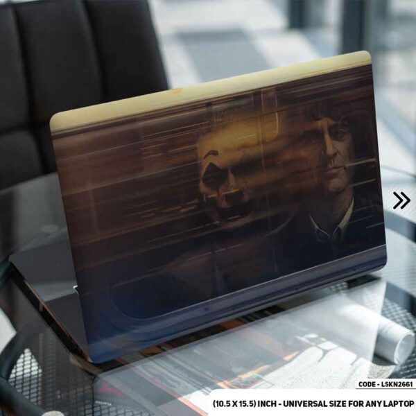 Joker Fading Out Matte Finished Removable Waterproof Laptop Sticker & Laptop Skin (Including FREE Accessories) - LSKN2661 - DDecorator