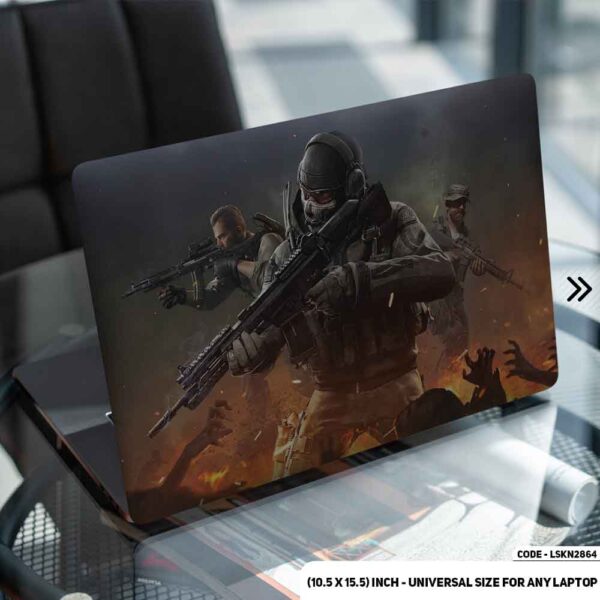 Digital Digital Character Art Illustration Matte Finished Removable Waterproof Laptop Sticker & Laptop Skin (Including FREE Accessories) - LSKN2864 - DDecorator