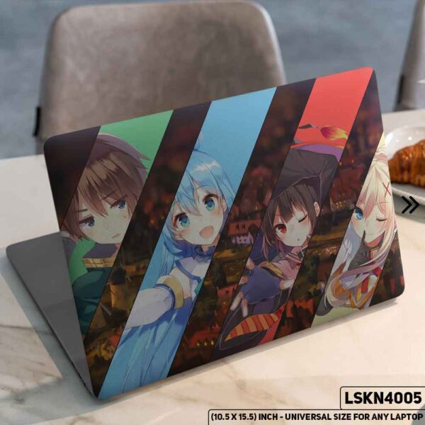 Fantacy Art Digital Illustration Matte Finished Removable Waterproof Laptop Sticker & Laptop Skin (Including FREE Accessories) - LSKN4005 - DDecorator