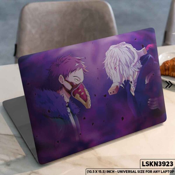Anime Character Illustration Matte Finished Removable Waterproof Laptop Sticker & Laptop Skin (Including FREE Accessories) - LSKN3923 - DDecorator