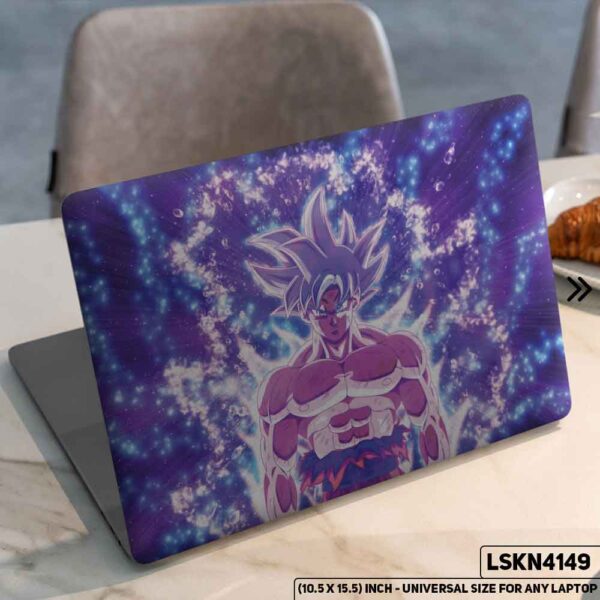 Dragon Ball Z Z Warriors Goku Matte Finished Removable Waterproof Laptop Sticker & Laptop Skin (Including FREE Accessories) - LSKN4149 - DDecorator
