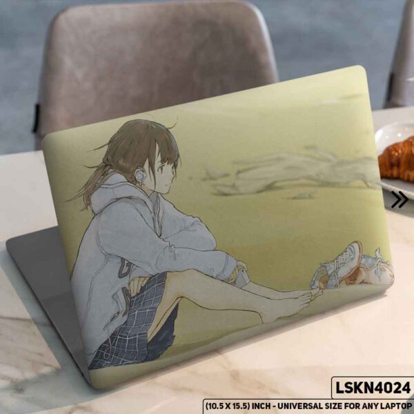 Fantacy Art Digital Illustration Matte Finished Removable Waterproof Laptop Sticker & Laptop Skin (Including FREE Accessories) - LSKN4024 - DDecorator