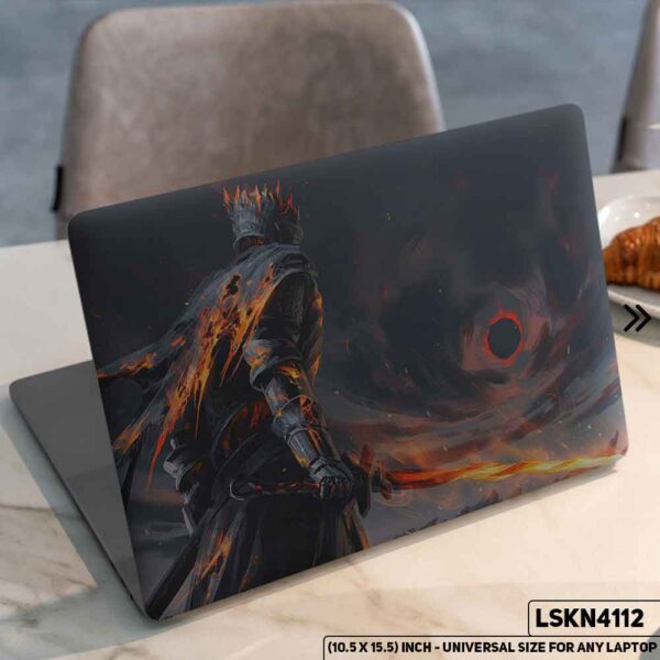 Digital Illustration Matte Finished Removable Waterproof Laptop Sticker & Laptop Skin (Including FREE Accessories) - LSKN4112 - DDecorator
