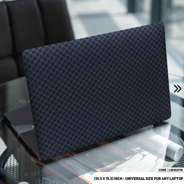 Luxury Brand Iconic Pattern Matte Finished Removable Waterproof Laptop Sticker & Laptop Skin (Including FREE Accessories) - LSKN2578 - DDecorator